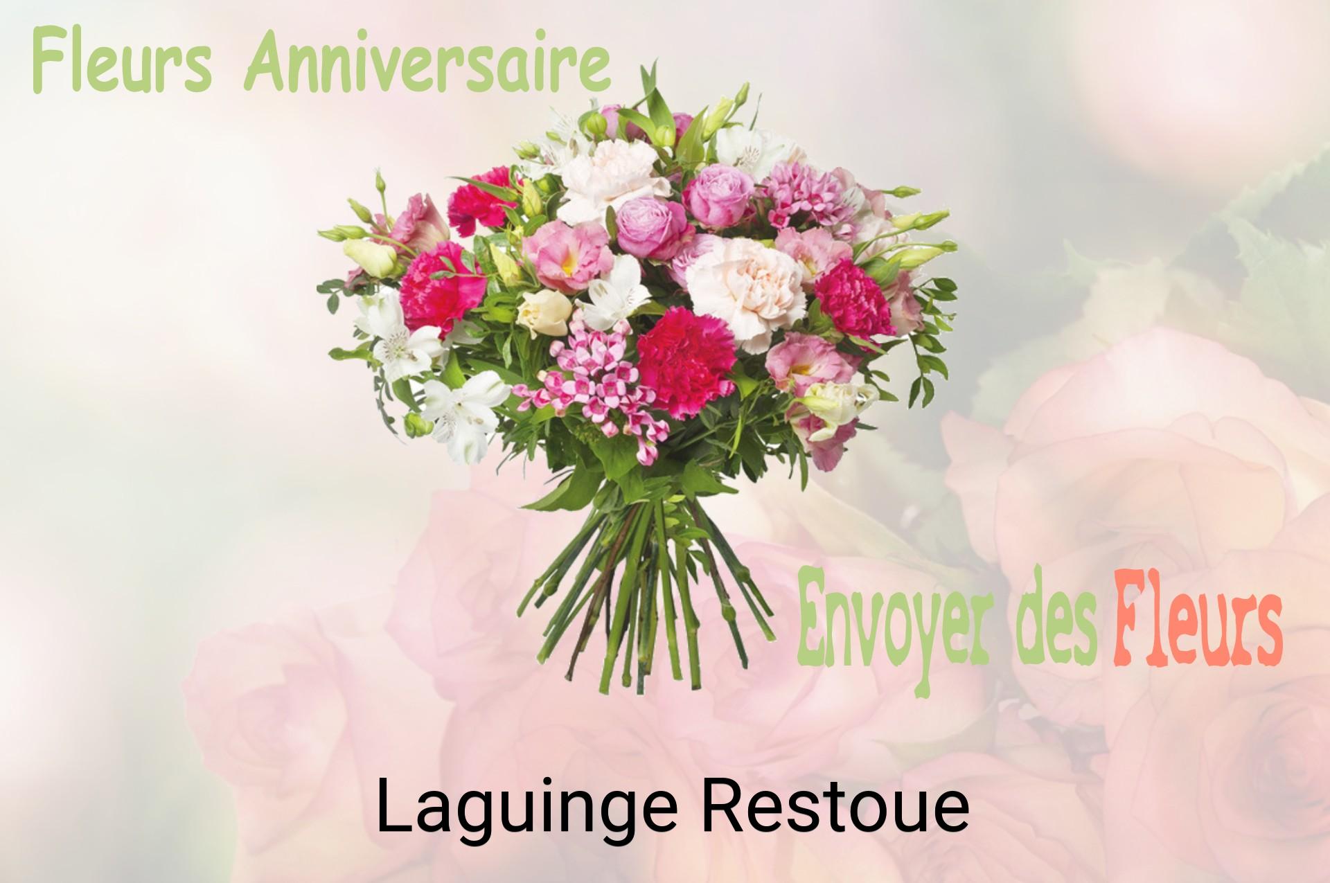 Bouquet de fleurs d’anniversaire livré à Laguinge-Restoue